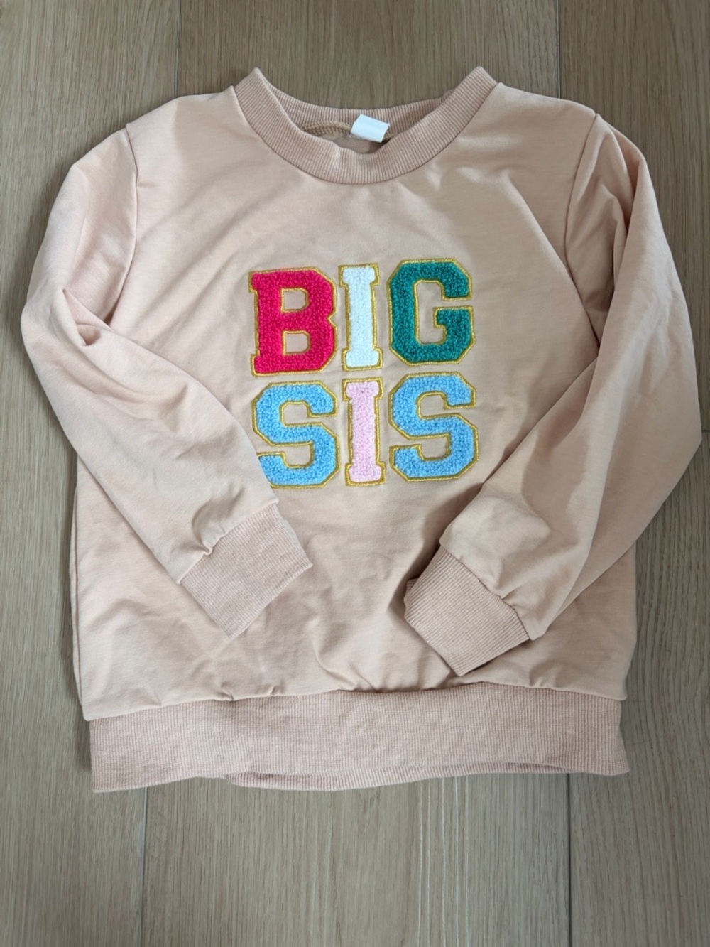 Big Sis Appliqué Sweatshirt